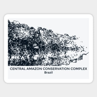 Central Amazon Conservation Complex - Brazil Magnet